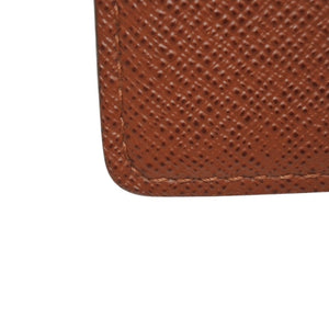 LOUIS VUITTON Portobier 10 Cult Credit Monogram Bifold Wallet M60883 Brown Good Condition Used 4a000304
