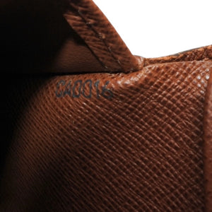 LOUIS VUITTON Portobier 10 Cult Credit Monogram Bifold Wallet M60883 Brown Good Condition Used 4a000304