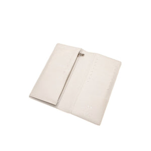 LOUIS VUITTON ルイヴィトン ジッピーウォレット 長財布 M30298 ホワイト PVC シルバー金具 美品 中古 4a000280