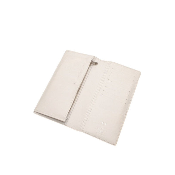 LOUIS VUITTON ルイヴィトン ジッピーウォレット 長財布 M30298 ホワイト PVC シルバー金具 美品 中古 4a000280