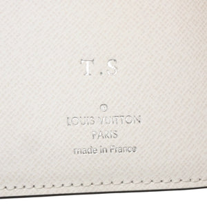 LOUIS VUITTON ルイヴィトン ジッピーウォレット 長財布 M30298 ホワイト PVC シルバー金具 美品 中古 4a000280