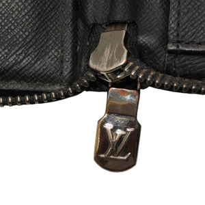 LOUIS VUITTON Zippy Wallet Long Wallet M62295 PVC Silver Metal Fittings Good Used 4a000279