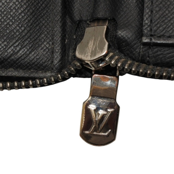 LOUIS VUITTON Zippy Wallet Long Wallet M62295 PVC Silver Metal Fittings Good Used 4a000279