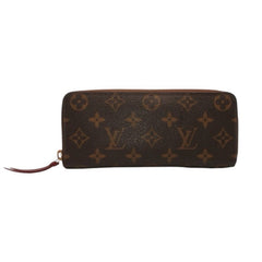 Very Good Condition LOUIS VUITTON Portefeuille Clemence Long Wallet M60742 Monogram Gold Hardware Used 4a000289
