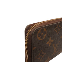 画像をギャラリービューアに読み込む, 極美品 LOUIS VUITTON ルイヴィトン ポルトフォイユ クレマンス 長財布 M60742 モノグラム ゴールド金具 中古 4a000289