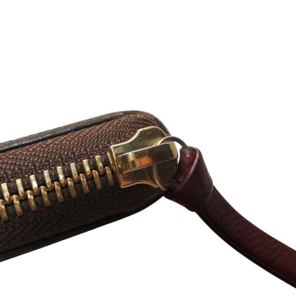 Very Good Condition LOUIS VUITTON Portefeuille Clemence Long Wallet M60742 Monogram Gold Hardware Used 4a000289