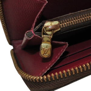 Very Good Condition LOUIS VUITTON Portefeuille Clemence Long Wallet M60742 Monogram Gold Hardware Used 4a000289