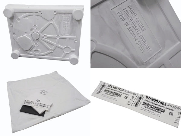 新品未使用 RIMOWA リモワ × Daniel Arsham ダニエルアーシャム イローデッドターンテーブル パイロットケース 9259007492 中古 4b000607