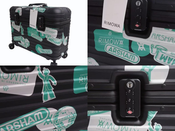 新品未使用 RIMOWA リモワ × Daniel Arsham ダニエルアーシャム イローデッドターンテーブル パイロットケース 9259007492 中古 4b000607