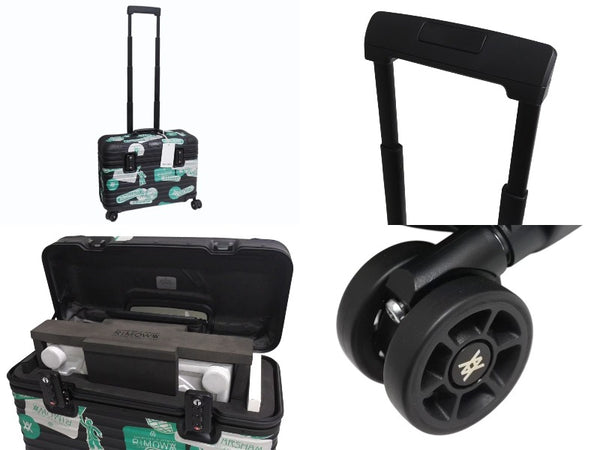 新品未使用 RIMOWA リモワ × Daniel Arsham ダニエルアーシャム イローデッドターンテーブル パイロットケース 9259007492 中古 4b000607