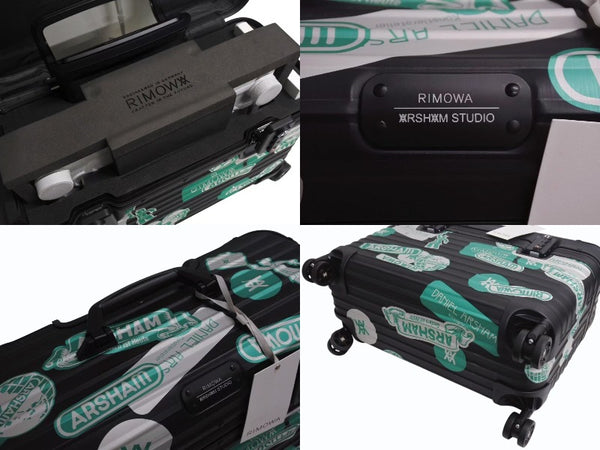 新品未使用 RIMOWA リモワ × Daniel Arsham ダニエルアーシャム イローデッドターンテーブル パイロットケース 9259007492 中古 4b000607