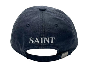 New and unused SAINT MICHAEL Saint Michael CAP Cap SM-HR3-0000-077 Black Cotton Size 0/S 4b000609