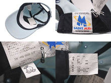 画像をギャラリービューアに読み込む, 新品未使用 SAINT MICHAEL セントマイケル CAP キャップ SM-HR3-0000-073 ブルー コットン サイズ0/S 4b000610