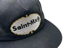 画像をギャラリービューアに読み込む, 新品未使用 SAINT MICHAEL セントマイケル CAP キャップ SM-HR3-0000-075 ブラック コットン サイズ0/S 4b000611