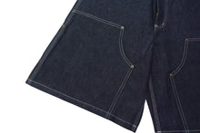 画像をギャラリービューアに読み込む, 新品未使用 SAINT MICHAEL セントマイケル デニムショーツ SM-HR3-0000-074 インディゴブルー コットン サイズM 中古 4b000613