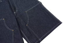 画像をギャラリービューアに読み込む, 新品未使用 SAINT MICHAEL セントマイケル デニムショーツ SM-HR3-0000-074 インディゴブルー コットン サイズM 中古 4b000613