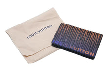 画像をギャラリービューアに読み込む, 極美品 LOUIS VUITTON ルイヴィトン エピ オーガナイザー ドゥ ポッシュ カードケース M82583 ブラック オレンジ パープル 中古 4b000618