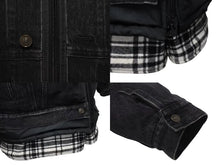 画像をギャラリービューアに読み込む, 極美品 BALENCIAGA バレンシアガ 18AW レイヤードオーバーサイズパファジャケット 543028 ブラック ホワイト サイズ46 中古 4b000643