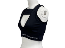 画像をギャラリービューアに読み込む, Rick Owens リックオウエンス Sling Bra Top 20FW ブラトップ スリングブラック ポリエステル エラスタン M RP20F2692-KSP 美品 中古 4b000646