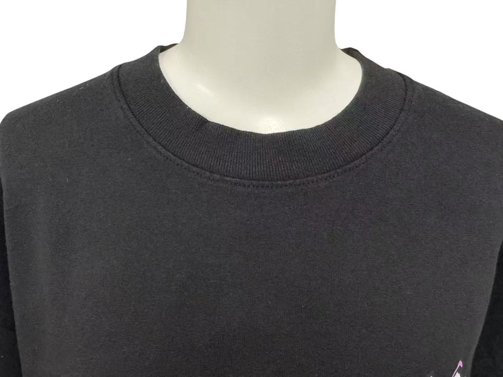 新品未使用 WARREN LOTAS ウォーレンロータス グラントネオンリーパーTシャツ カットソー ブラック パープル グリーン S 中古 4b000662