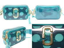 Load image into Gallery viewer, MARC JACOBS マークジェイコブス 2019年春夏コレクション THE JELLY SNAPSHOT ザジェリースナップショット ショルダーバッグ ターコイズ 美品 中古 4b006662