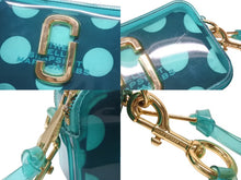 Load image into Gallery viewer, MARC JACOBS マークジェイコブス 2019年春夏コレクション THE JELLY SNAPSHOT ザジェリースナップショット ショルダーバッグ ターコイズ 美品 中古 4b006662