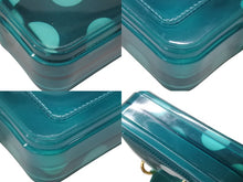 Load image into Gallery viewer, MARC JACOBS マークジェイコブス 2019年春夏コレクション THE JELLY SNAPSHOT ザジェリースナップショット ショルダーバッグ ターコイズ 美品 中古 4b006662