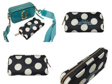 Load image into Gallery viewer, MARC JACOBS マークジェイコブス 2019年春夏コレクション THE JELLY SNAPSHOT ザジェリースナップショット ショルダーバッグ ターコイズ 美品 中古 4b006662