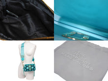 Load image into Gallery viewer, MARC JACOBS マークジェイコブス 2019年春夏コレクション THE JELLY SNAPSHOT ザジェリースナップショット ショルダーバッグ ターコイズ 美品 中古 4b006662