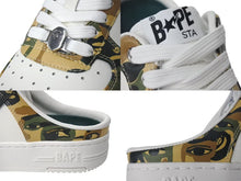画像をギャラリービューアに読み込む, 新品未使用 A BATHING APE アベイシングエイプ スニーカー BAPE × KIDSUPER BAPE STA CLOG ベイプ サイズ8 カモ柄 迷彩 中古 4b000681