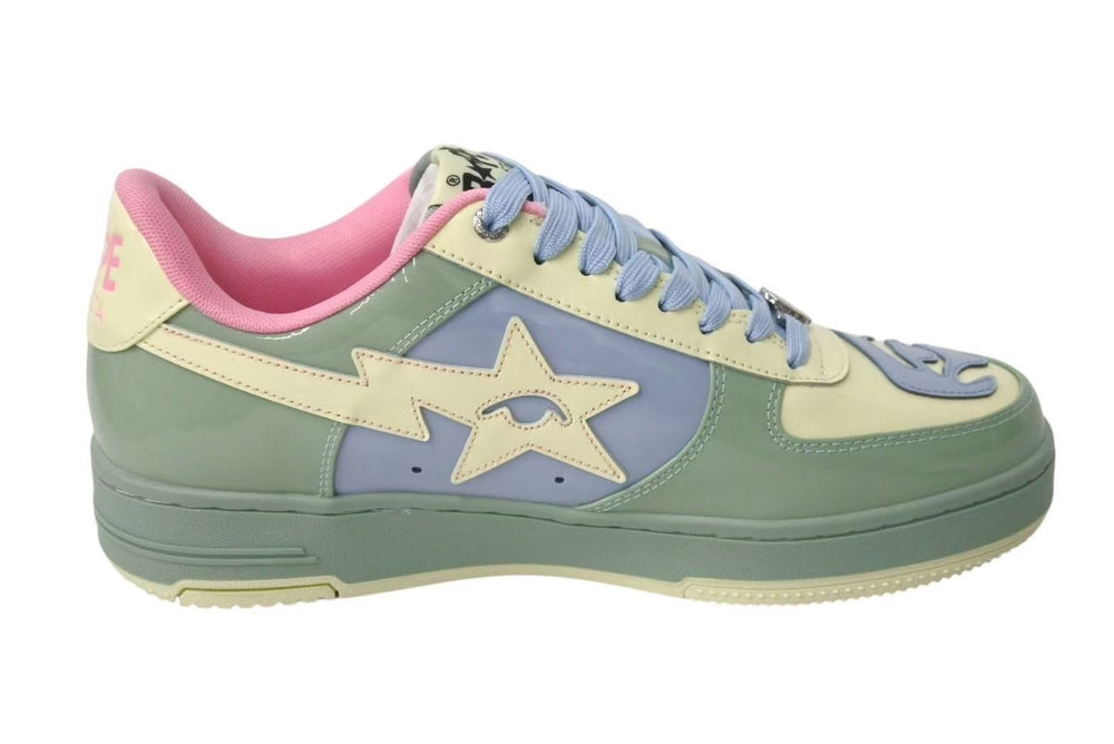 New and unused A BATHING APE Sneakers BAPE × KIDSUPER BAPE STA Size 8 Multicolor Used 4b000686