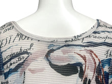 画像をギャラリービューアに読み込む, 極美品 Dior ディオール レイモンドペティボン 総柄メッシュ タンクトップ ポリエステル エラスタン L 943J614C0033 中古 4b000689