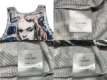 画像をギャラリービューアに読み込む, 極美品 Dior ディオール レイモンドペティボン 総柄メッシュ タンクトップ ポリエステル エラスタン L 943J614C0033 中古 4b000689