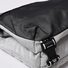 Load image into Gallery viewer, 極美品 CHANEL シャネル スポーツライン ショルダーバッグ A28543 9番台 ココマーク チョコバー グレー シルバー金具 中古 4a000069
