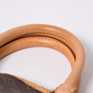 LOUISVUITTON Monogram Lockit Handbag M40102 PVC Coated Canvas Tanned Leather Good Condition Used 4a000065