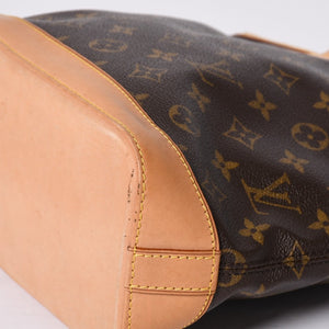LOUISVUITTON Monogram Lockit Handbag M40102 PVC Coated Canvas Tanned Leather Good Condition Used 4a000065