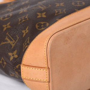 LOUISVUITTON Monogram Lockit Handbag M40102 PVC Coated Canvas Tanned Leather Good Condition Used 4a000065