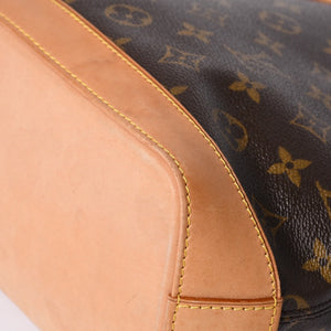 LOUISVUITTON Monogram Lockit Handbag M40102 PVC Coated Canvas Tanned Leather Good Condition Used 4a000065