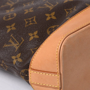 LOUISVUITTON Monogram Lockit Handbag M40102 PVC Coated Canvas Tanned Leather Good Condition Used 4a000065