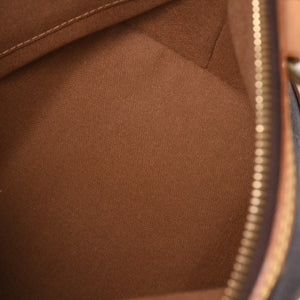 LOUISVUITTON Monogram Lockit Handbag M40102 PVC Coated Canvas Tanned Leather Good Condition Used 4a000065