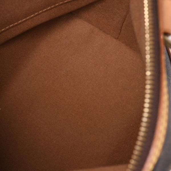 LOUISVUITTON Monogram Lockit Handbag M40102 PVC Coated Canvas Tanned Leather Good Condition Used 4a000065