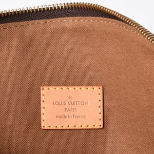 LOUISVUITTON Monogram Lockit Handbag M40102 PVC Coated Canvas Tanned Leather Good Condition Used 4a000065