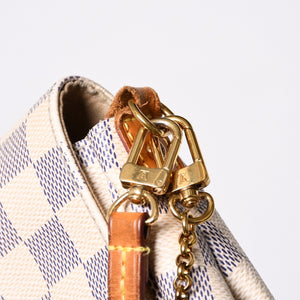 LOUIS VUITTON ルイヴィトン ショルダーバッグ ダミエアズール フェイボリットMM ダミエキャンバス N41275 美品 中古 4a000070