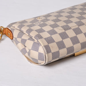 LOUIS VUITTON ルイヴィトン ショルダーバッグ ダミエアズール フェイボリットMM ダミエキャンバス N41275 美品 中古 4a000070