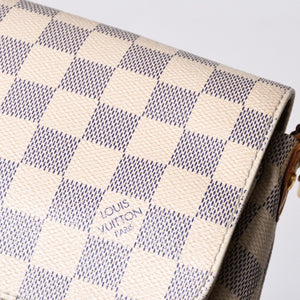 LOUIS VUITTON ルイヴィトン ショルダーバッグ ダミエアズール フェイボリットMM ダミエキャンバス N41275 美品 中古 4a000070