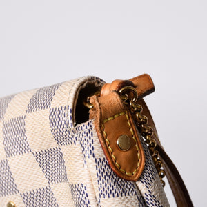 LOUIS VUITTON ルイヴィトン ショルダーバッグ ダミエアズール フェイボリットMM ダミエキャンバス N41275 美品 中古 4a000070