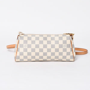 Very good condition LOUIS VUITTON Damier Azur Eva 2WAY hand shoulder bag N55214 Used 4a000057