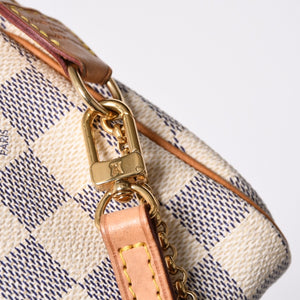 Very good condition LOUIS VUITTON Damier Azur Eva 2WAY hand shoulder bag N55214 Used 4a000057