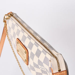 Very good condition LOUIS VUITTON Damier Azur Eva 2WAY hand shoulder bag N55214 Used 4a000057