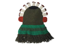 画像をギャラリービューアに読み込む, 新品未使用 KAPITAL キャピタル ウールハンドニット カチーノマスク バラクラバ マルチカラー 民族 中古 4b000695